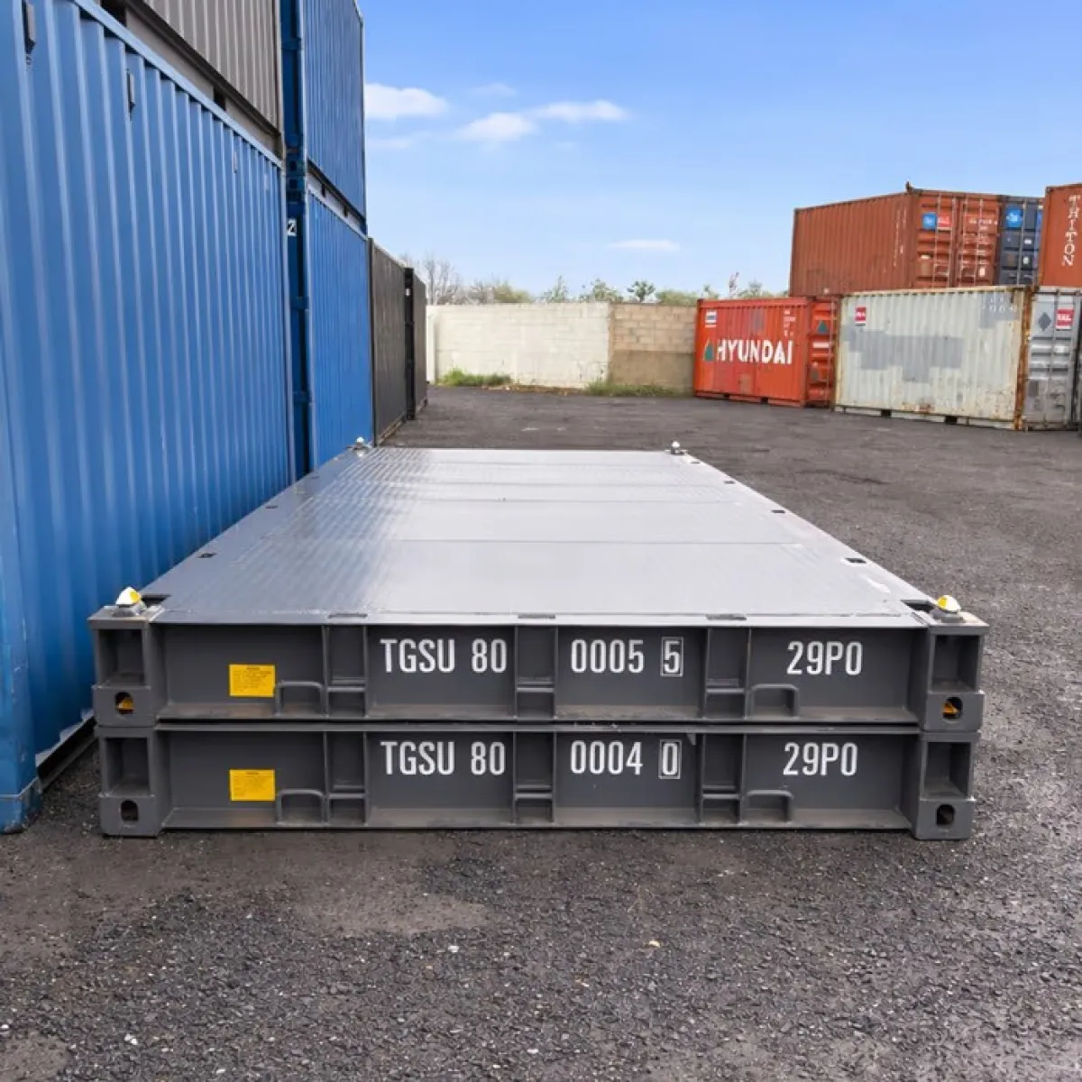 Shipping container 20 ft DRY Flat Rack new