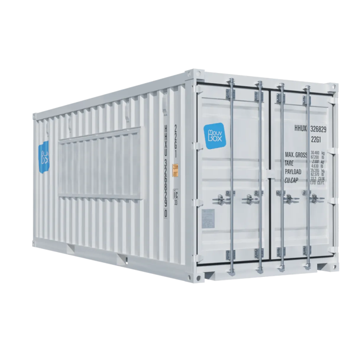 Shipping container 20 ft DRY Snack Box new
