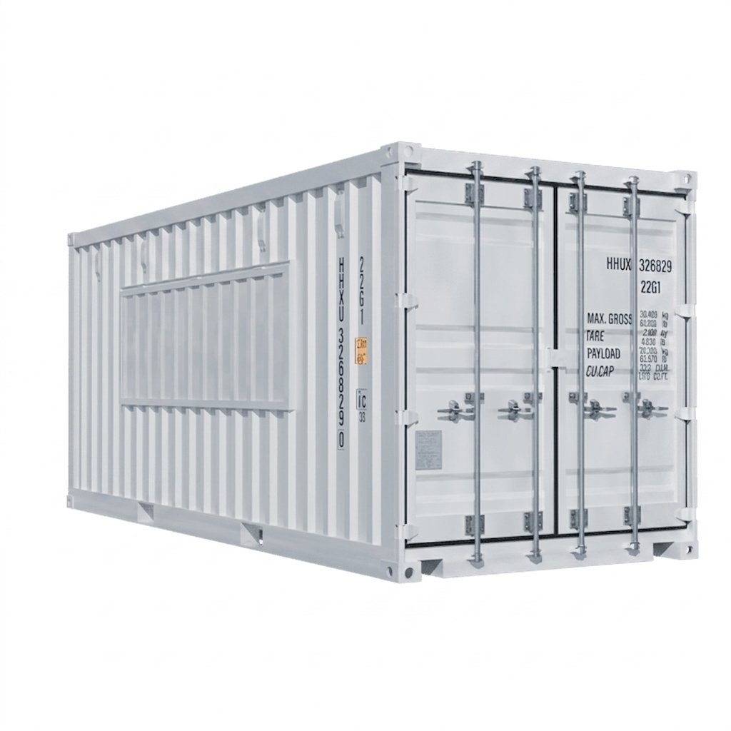 Seecontainer 20 Fuß DRY Snack-Box neu