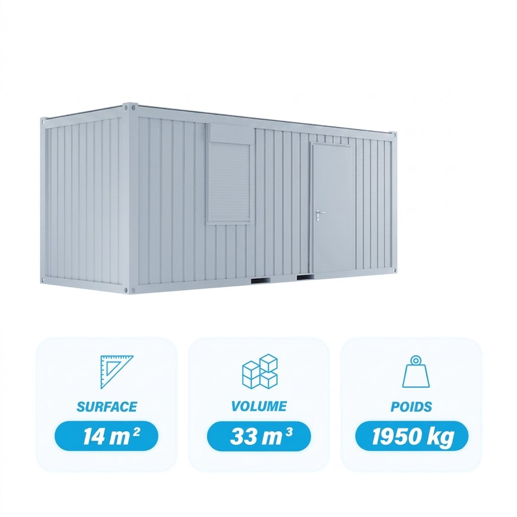 Oficina modular 20 pies nuevo