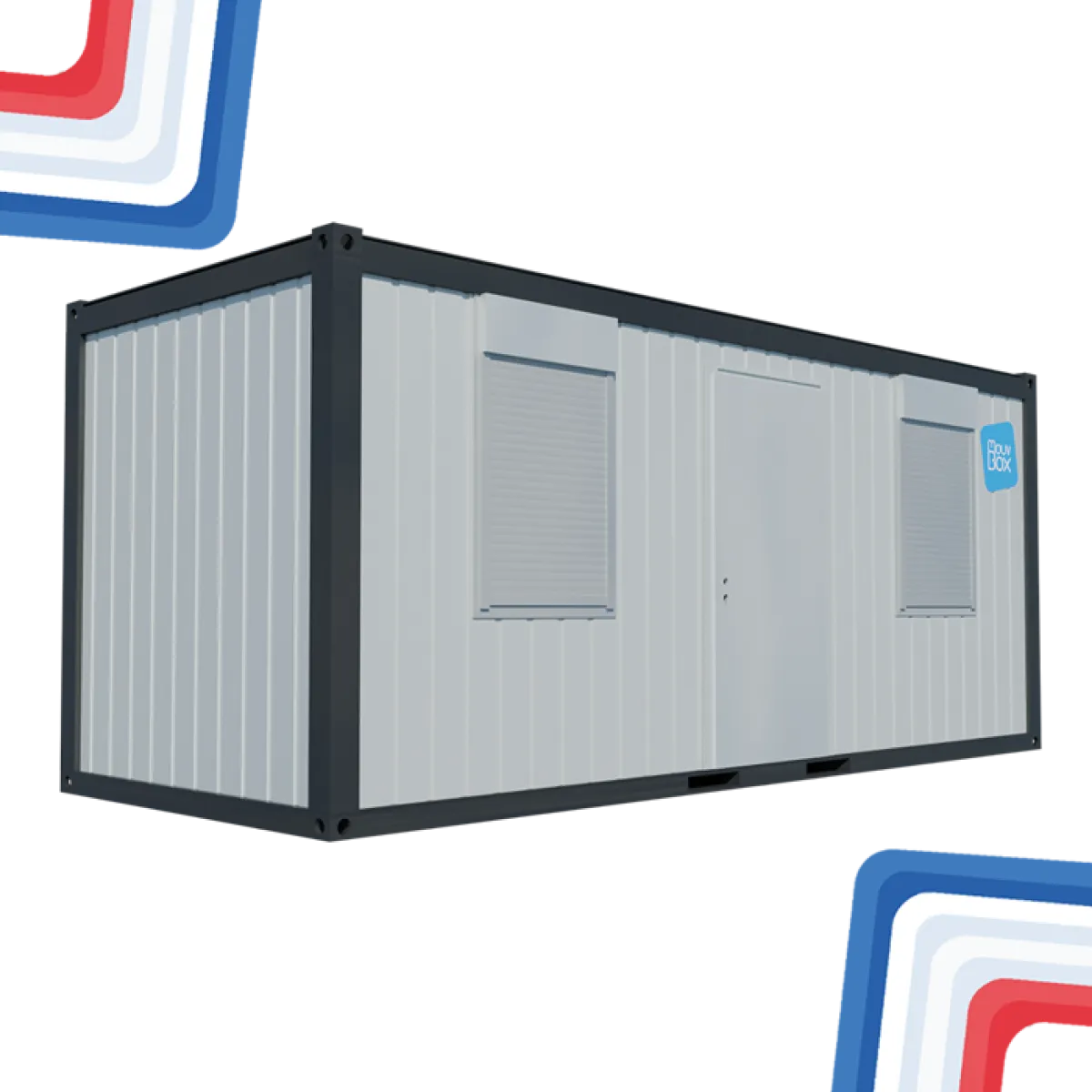 Bürocontainer 20 Fuß neu
