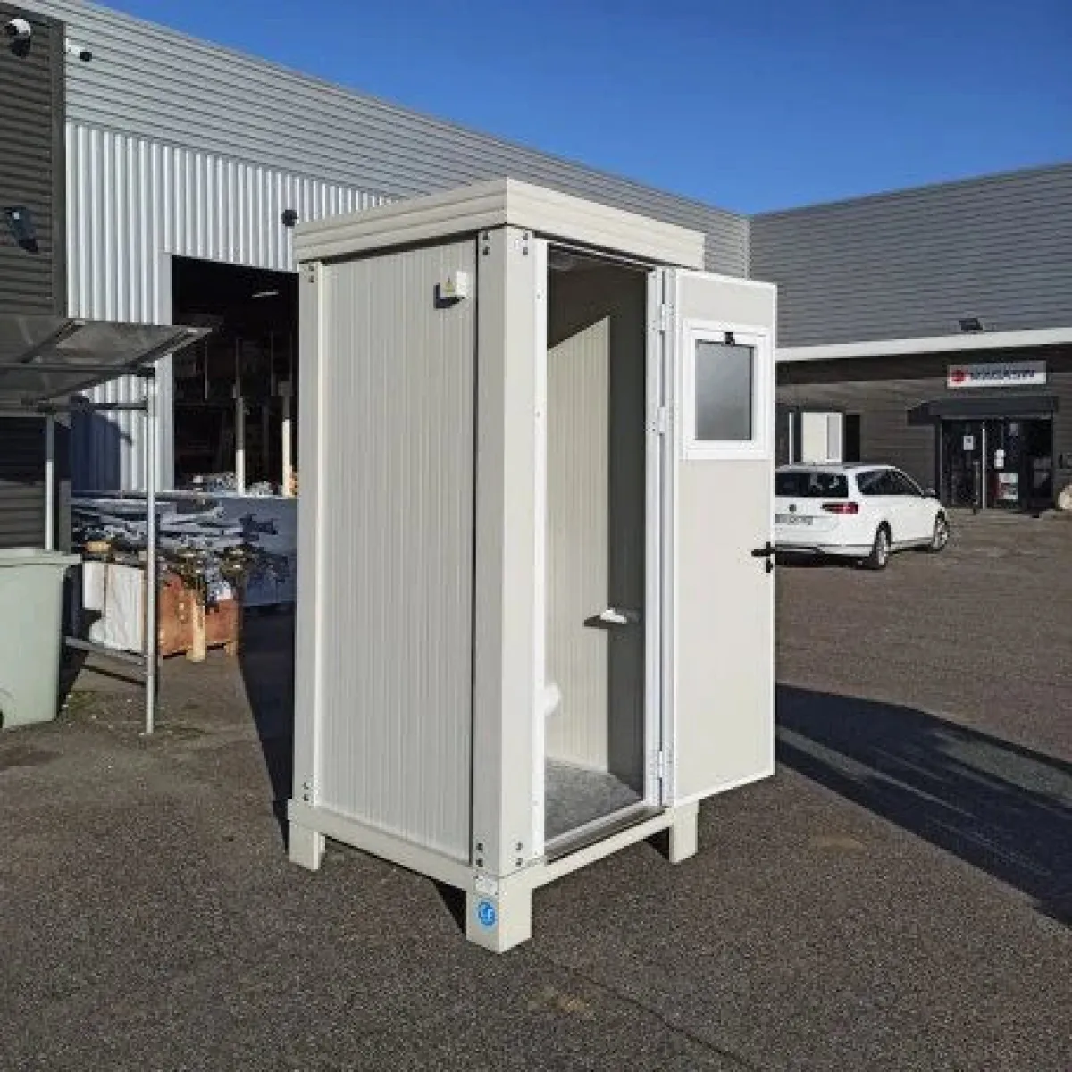 Sanitaire module S1 — nieuw, wc + wastafel