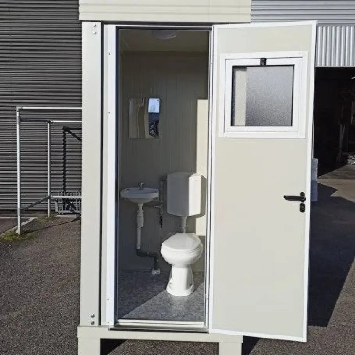 Sanitaire module S1 — nieuw, wc + wastafel