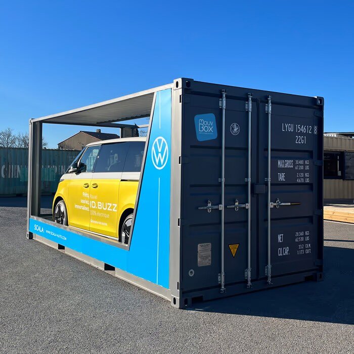 Container marittimo 20 piedi DRY Car Box nuovo