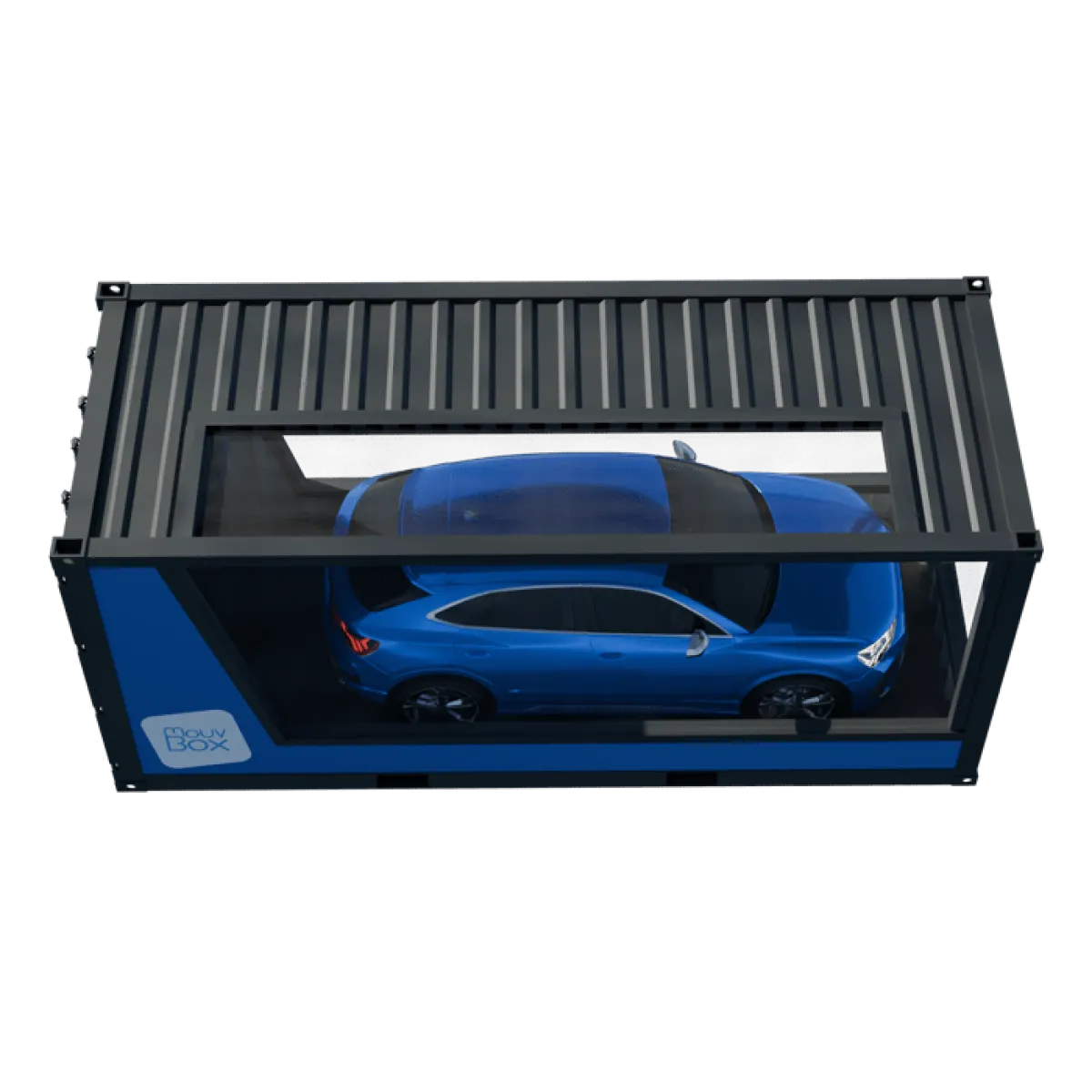Zeecontainer 20 voet DRY Car Box nieuw