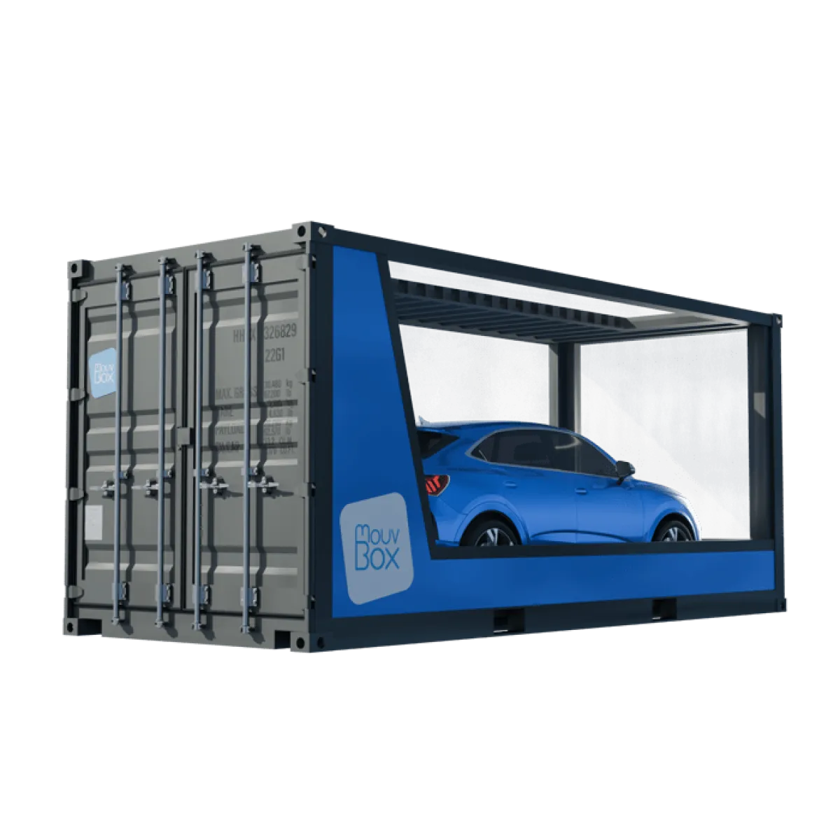 Zeecontainer 20 voet DRY Car Box nieuw