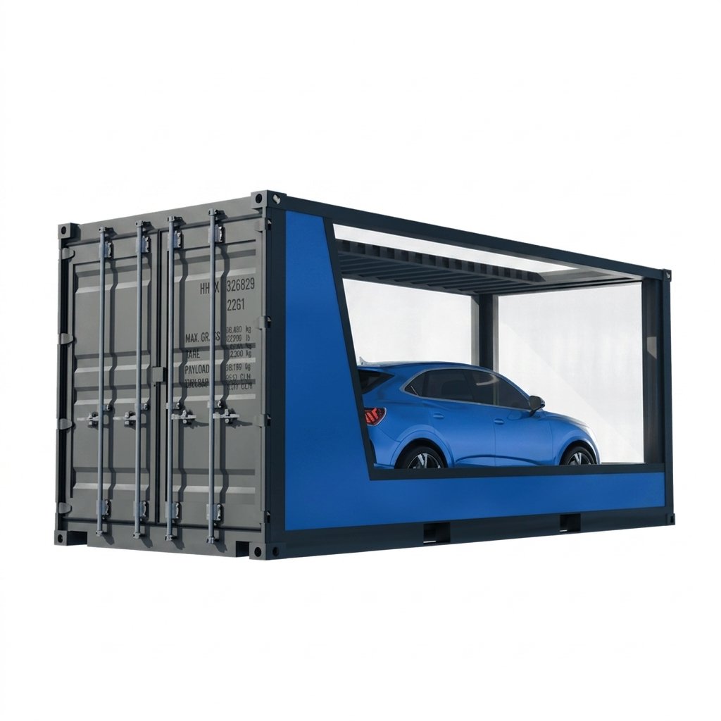 Container marittimo 20 piedi DRY Car Box nuovo