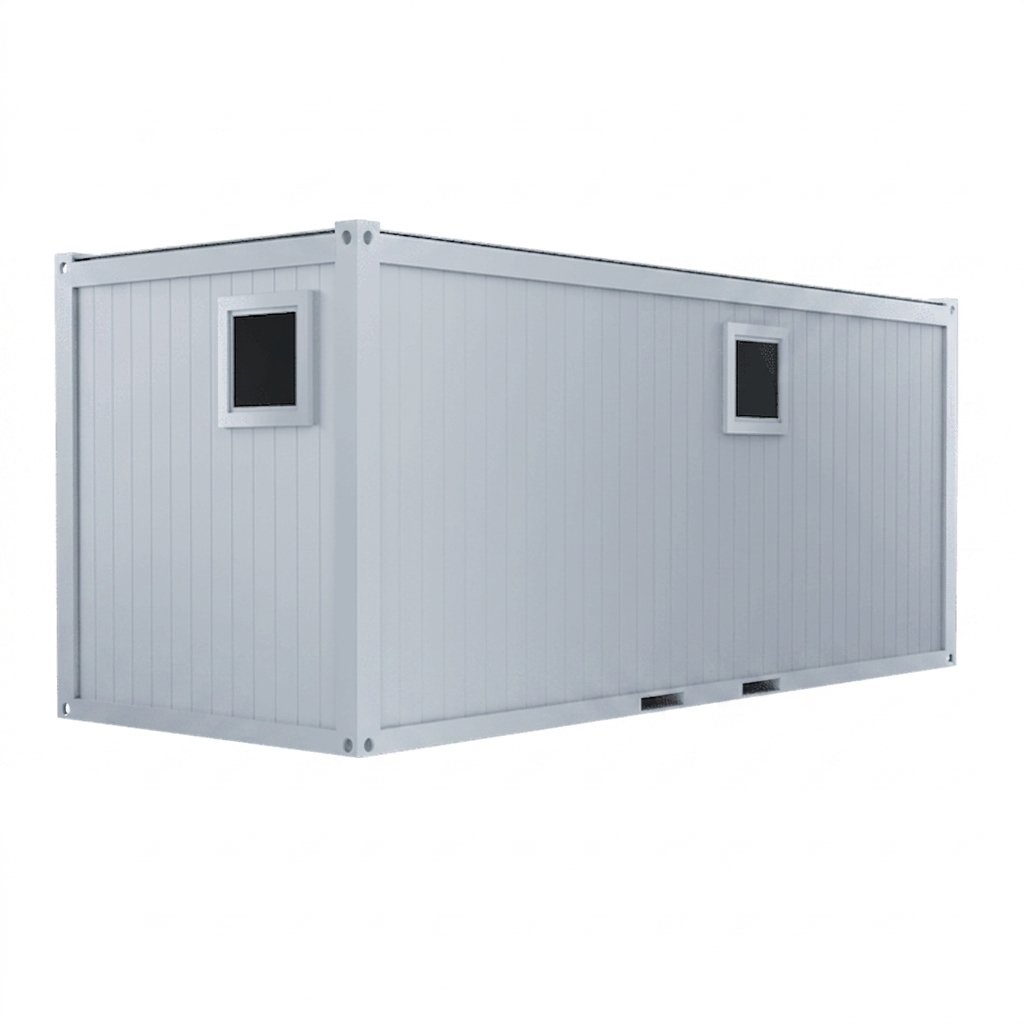 Bloc sanitaire 20 pieds (2 WC, 2 urinoirs, 2 douches, 5 lavabos)