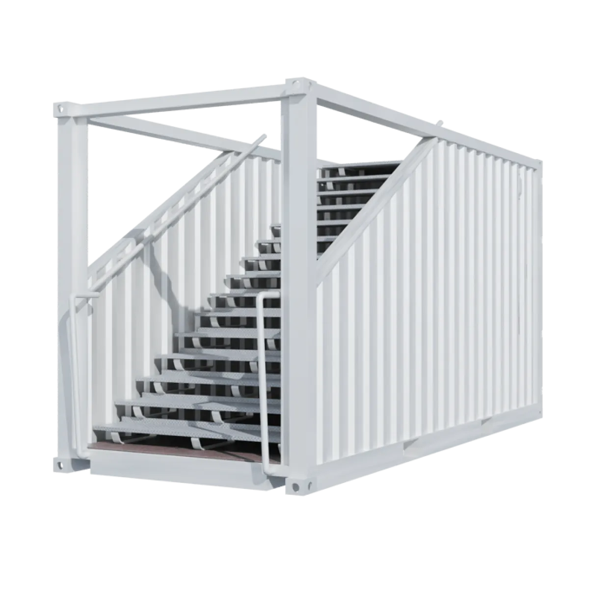 Seecontainer 20 Fuß Treppen-Box neu