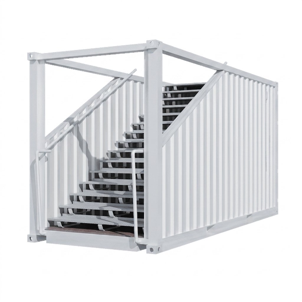 Shipping container 20 ft Stair Box new