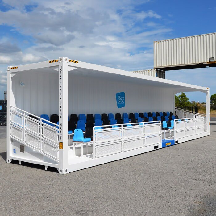 Container marittimo 40 piedi High Cube Tribune Box nuovo