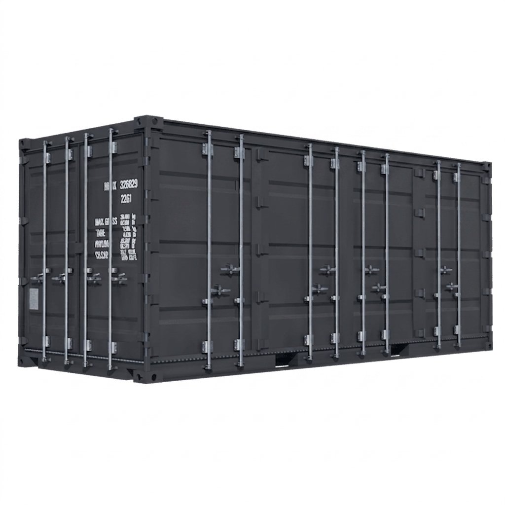 Zeecontainer 20 voet DRY Shop Box nieuw