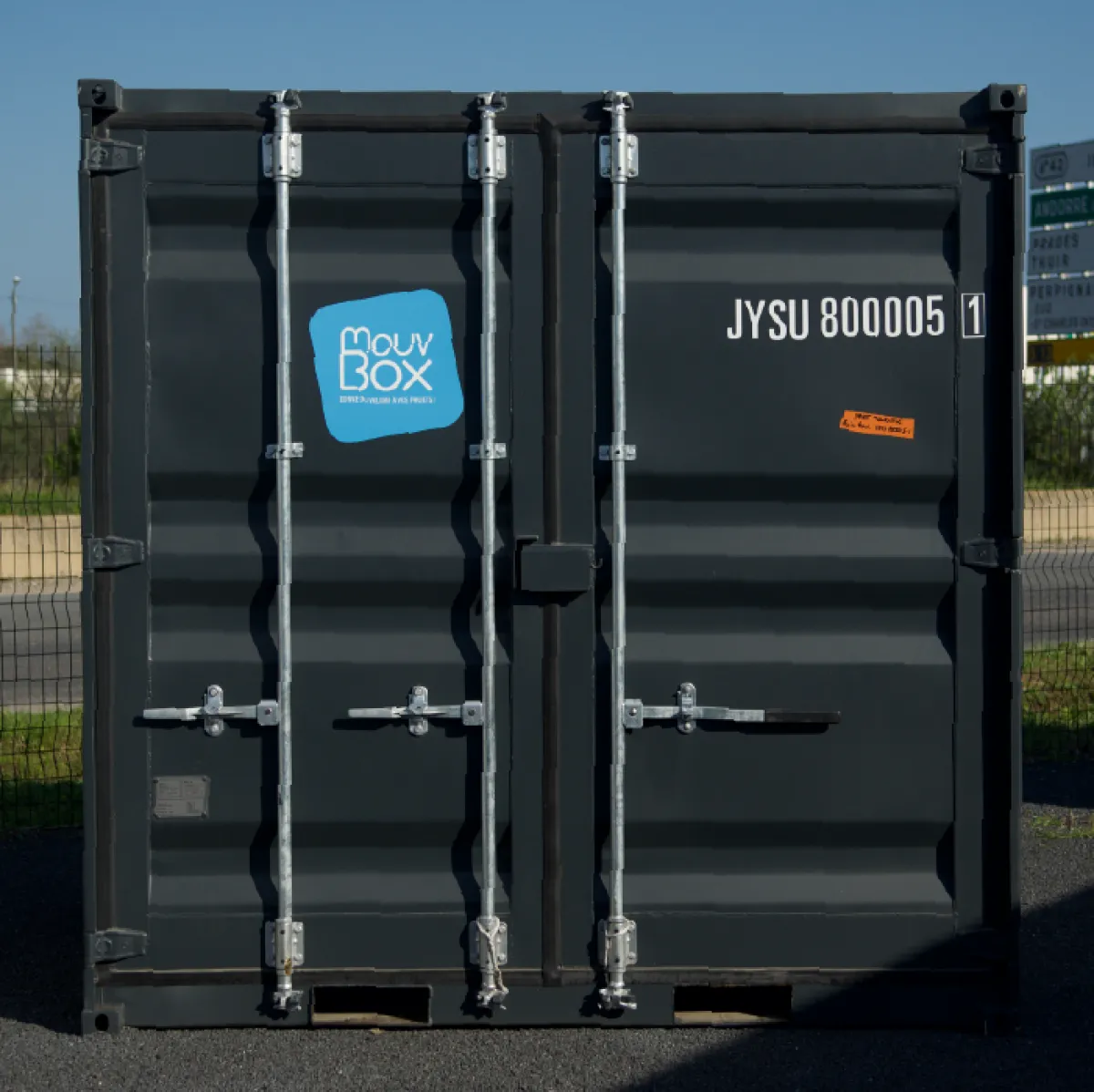 Zeecontainer 8 voet DRY nieuw