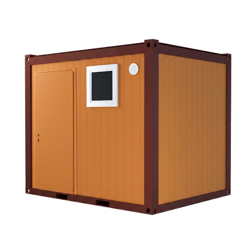 Bloc sanitaire 10 pieds (1 WC, 1 urinoir, 1 douche, 2 lavabos)