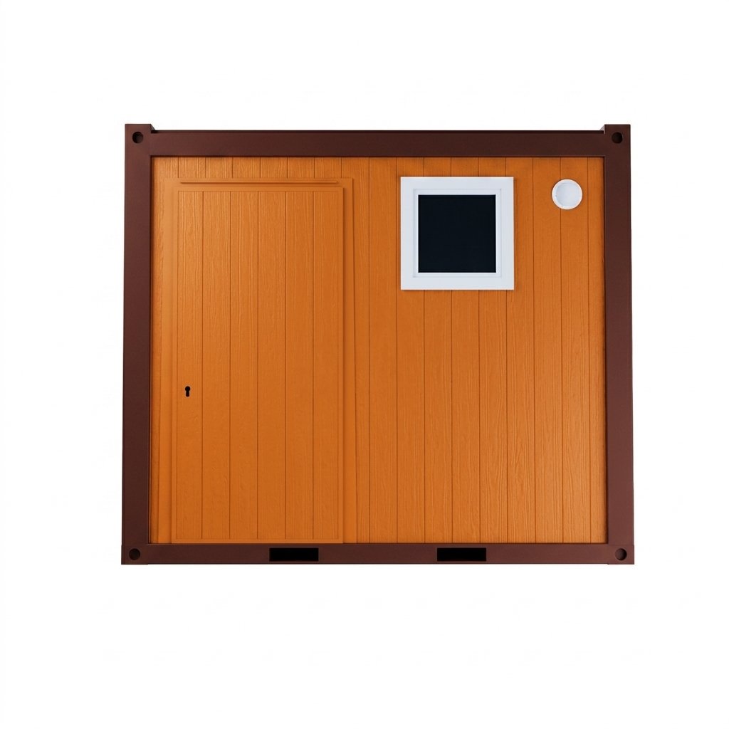Bloc sanitaire 10 pieds (1 WC, 1 urinoir, 1 douche, 2 lavabos)