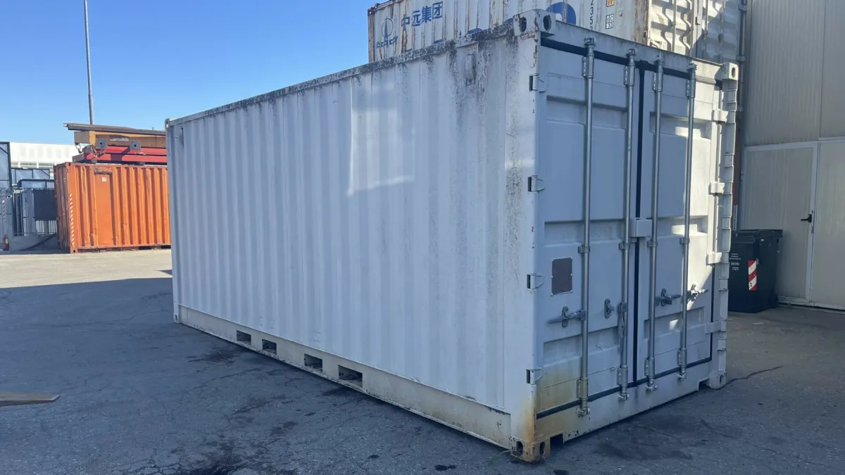 Container marittimo 20 piedi Open Side Usato