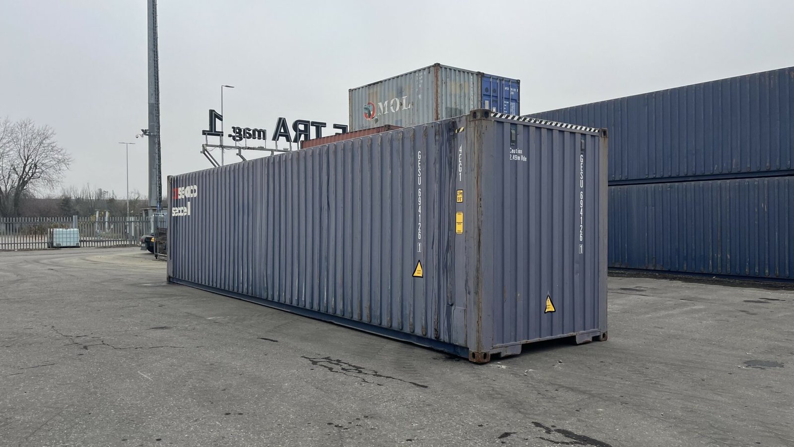 Container maritime 40' HC occasion