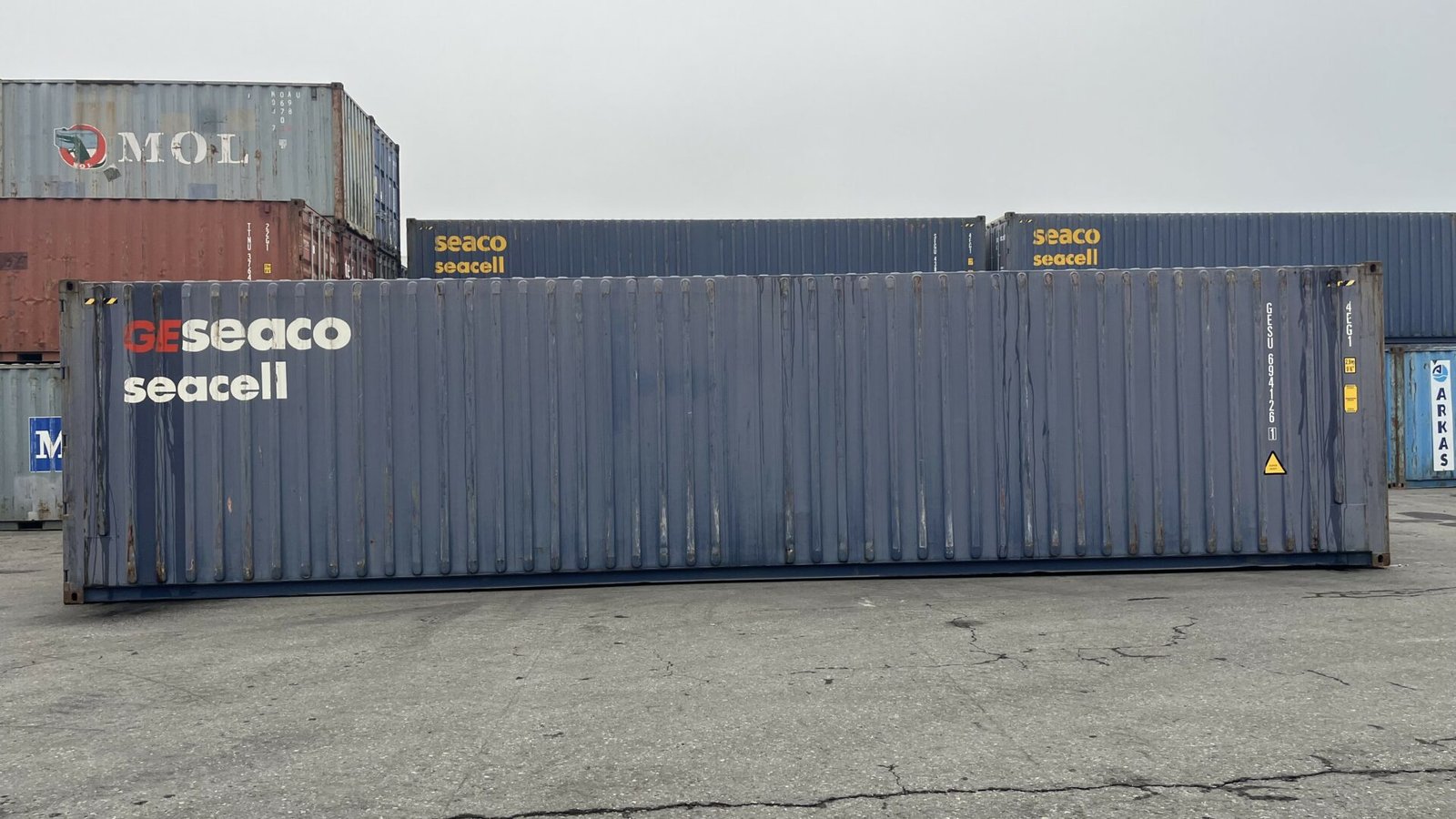 Container maritime 40' HC occasion