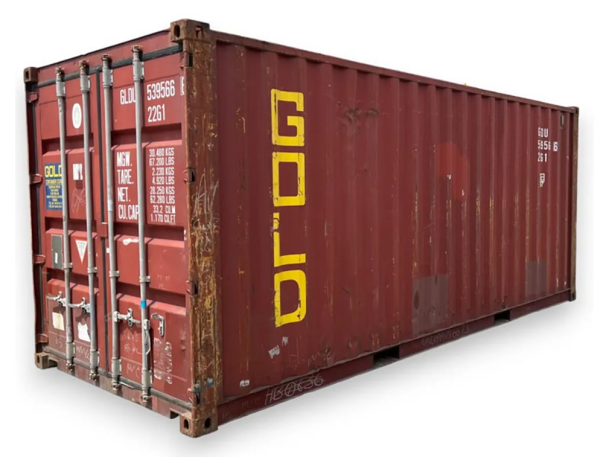 Zeecontainer 20 voet gebruikt