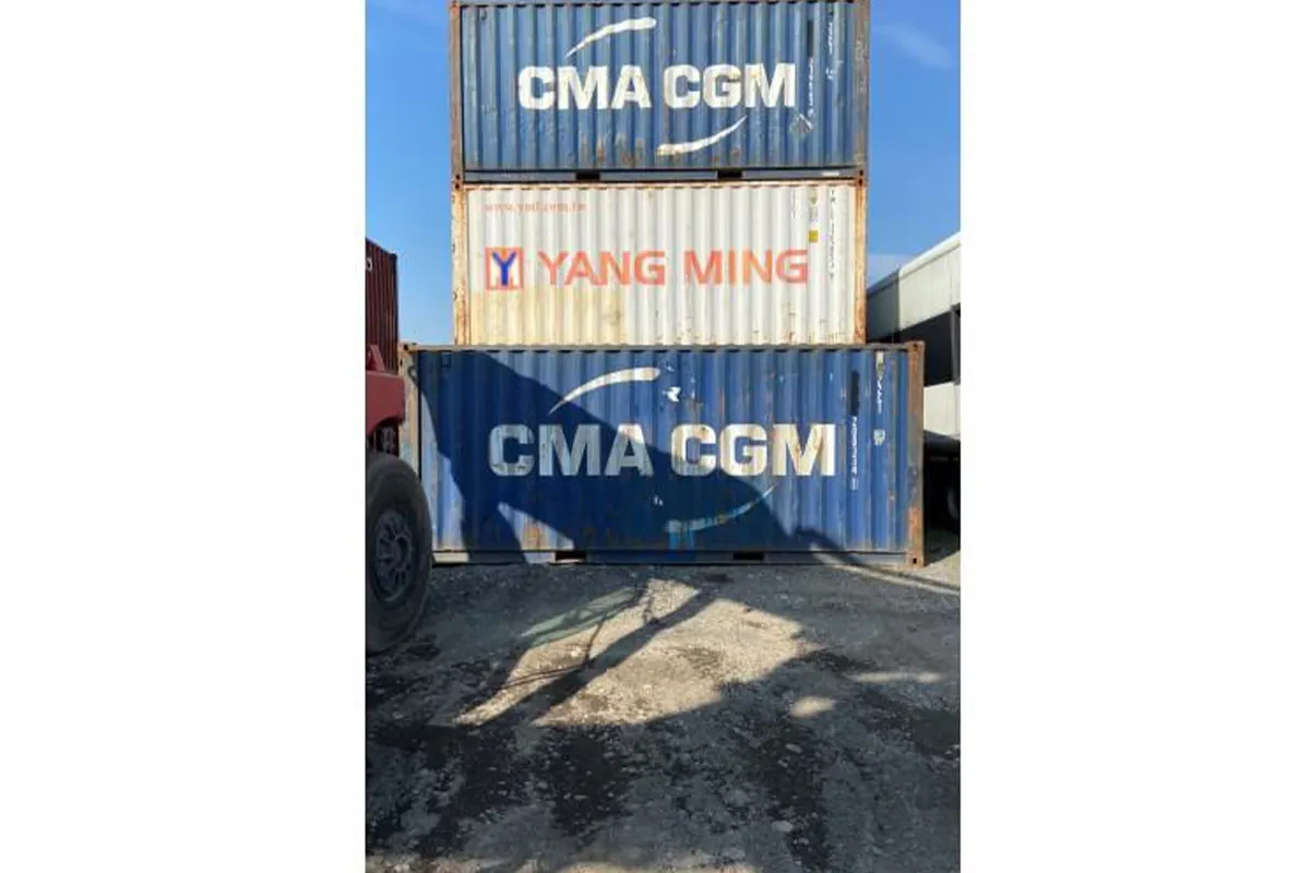 Zeecontainer 20 voet gebruikt