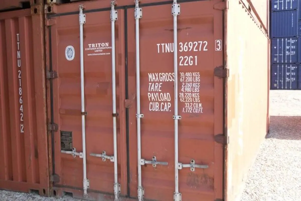 Container usati marittimo 20 piedi